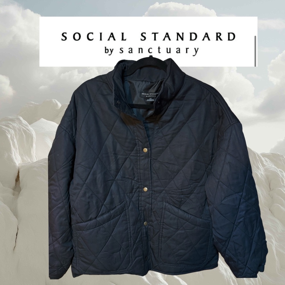 Social Standard by Sanctuary Quilted Twill Jacket – Size L​